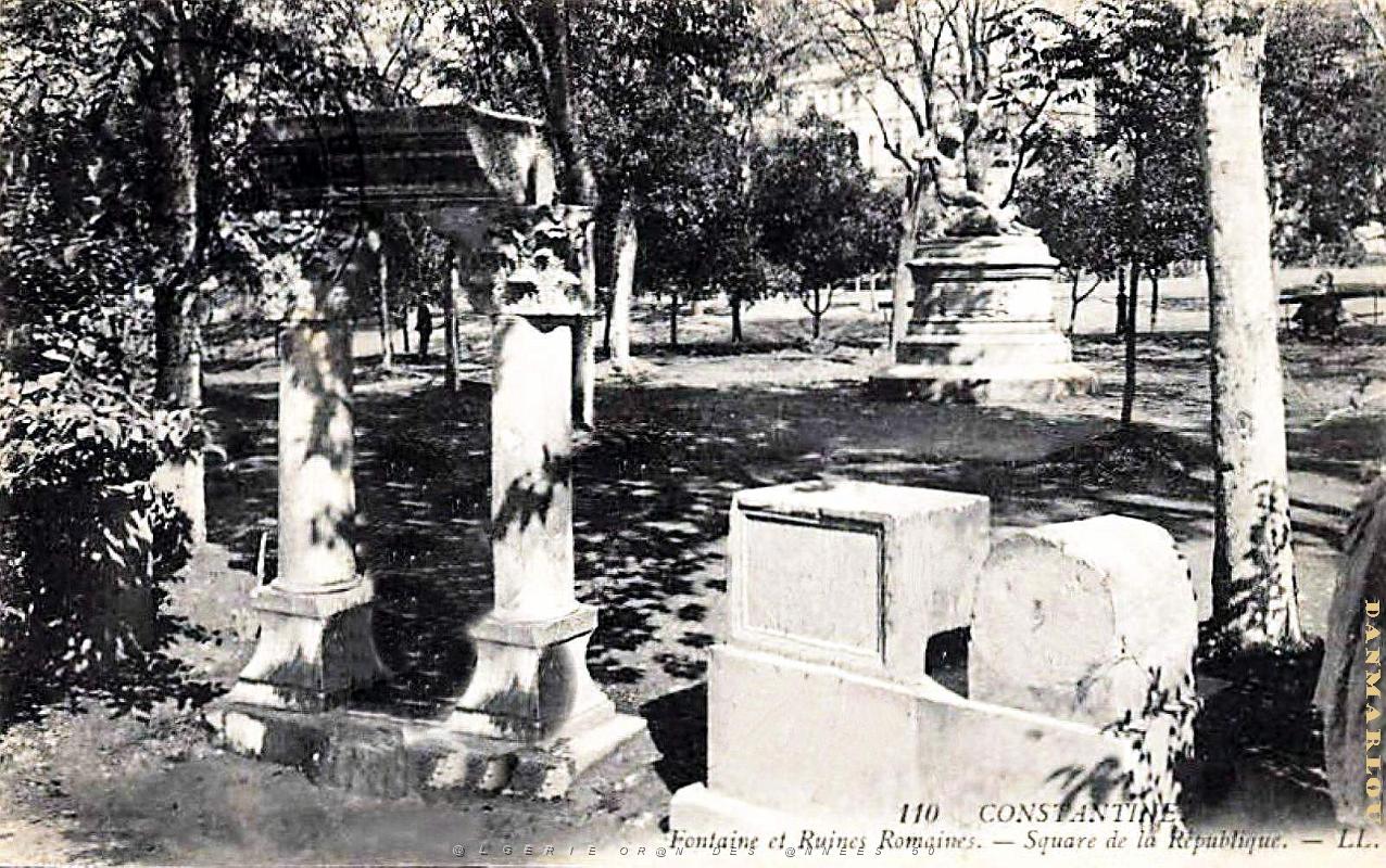 Constantine - Square de la Republique - Ruines Romaines - 1909.jpg